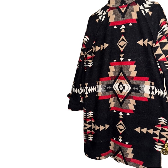NEW! Pendleton Rock Point Archive Blanket Coat Jacket Western Boho Tribal - Picture 13 of 16